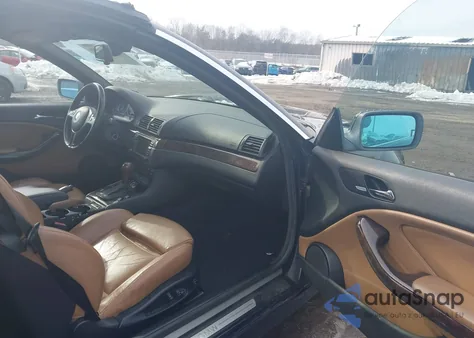 2004 BMW 330Ci из США, поврежденный, VIN WBABW53454PL41634